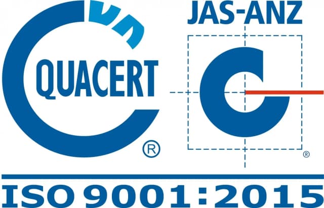 ISO 9001:2015 QUACERT JAS-ANZ