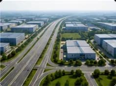 Vị trí kết nối giao thông Hub Hà Nam
